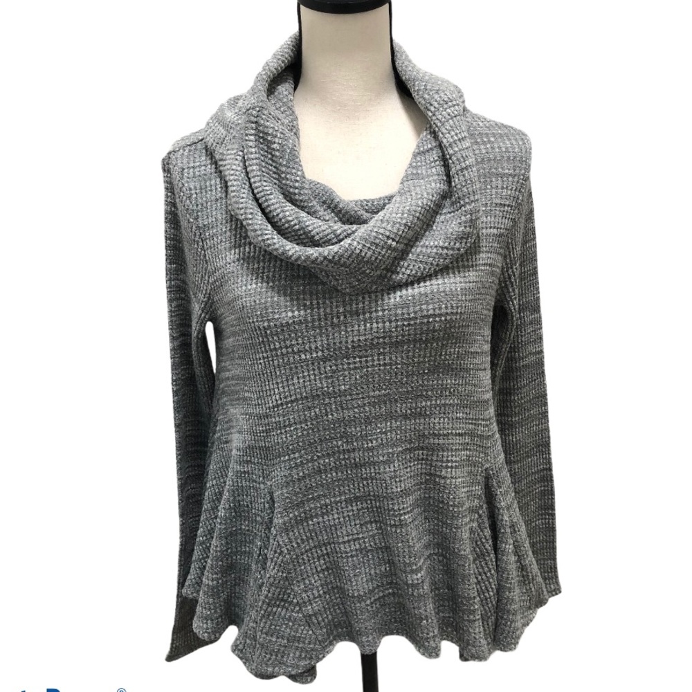 Anthropologie Postmark waffle knit blouse Size XS